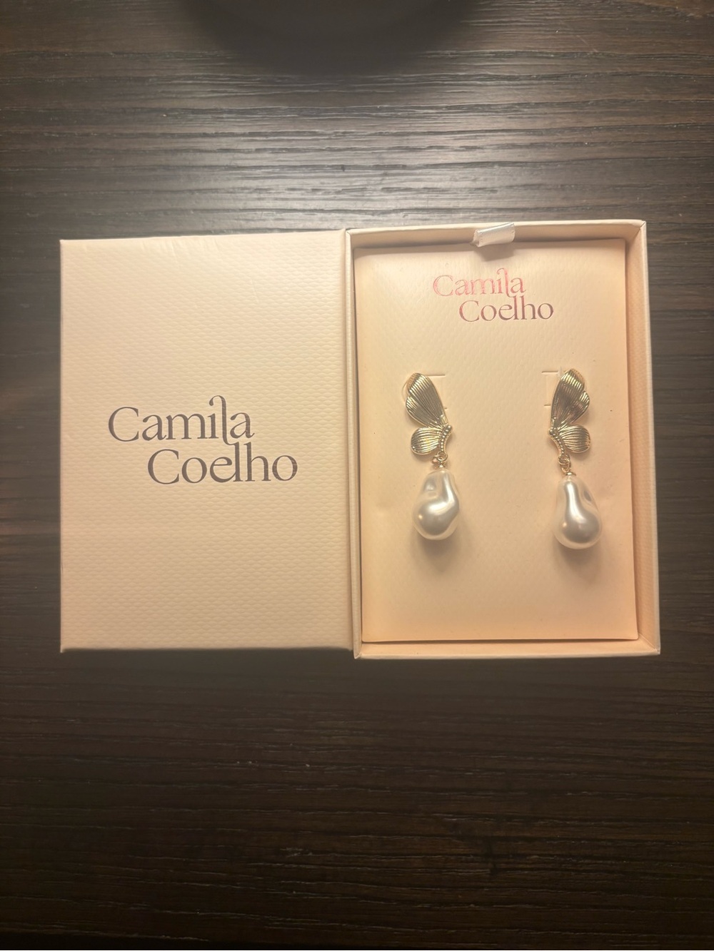 NEW Camila Coelho Gold Earrings